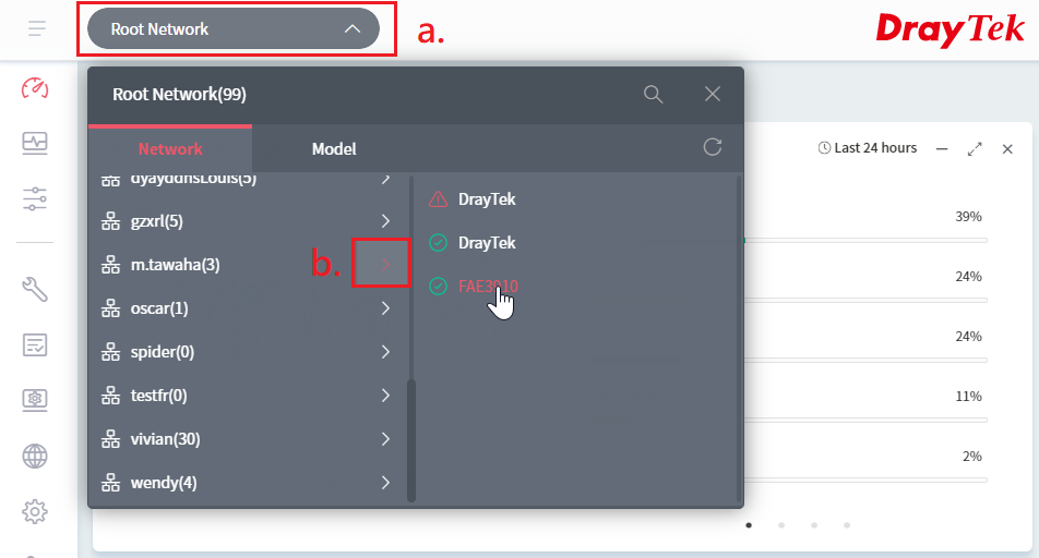 a screenshot of ACS Network box